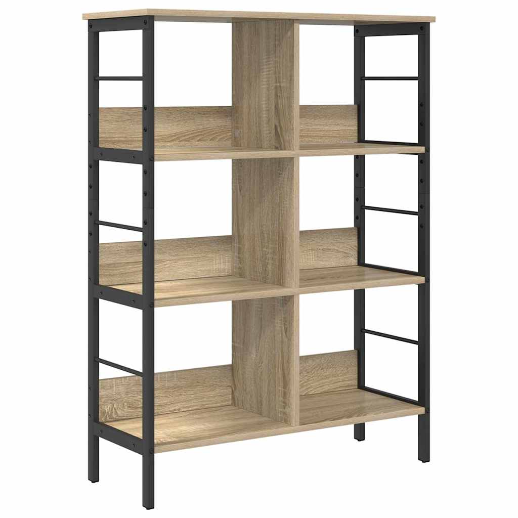 Polica Sonoma hrast 82 x 32 x 112 cm Konstruirano drvo