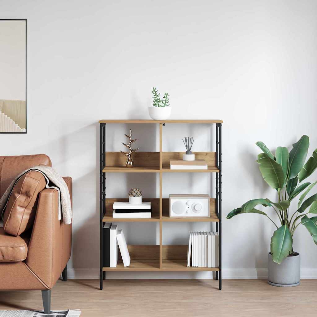 Polica Umjetnički hrast 82 x 32 x 112 cm Konstruirano drvo