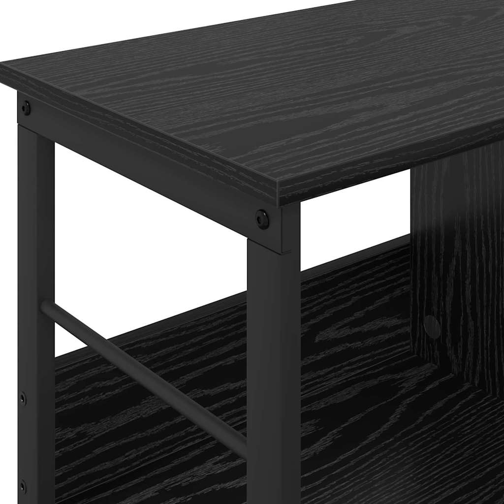 Polica Crni hrast 82 x 32 x 47 cm Konstruirano drvo