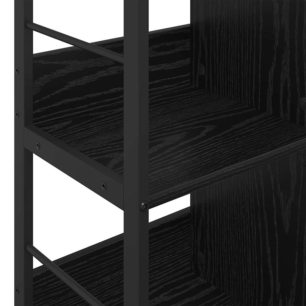 Polica Crni hrast 102 x 32 x 104,5 cm Konstruirano drvo