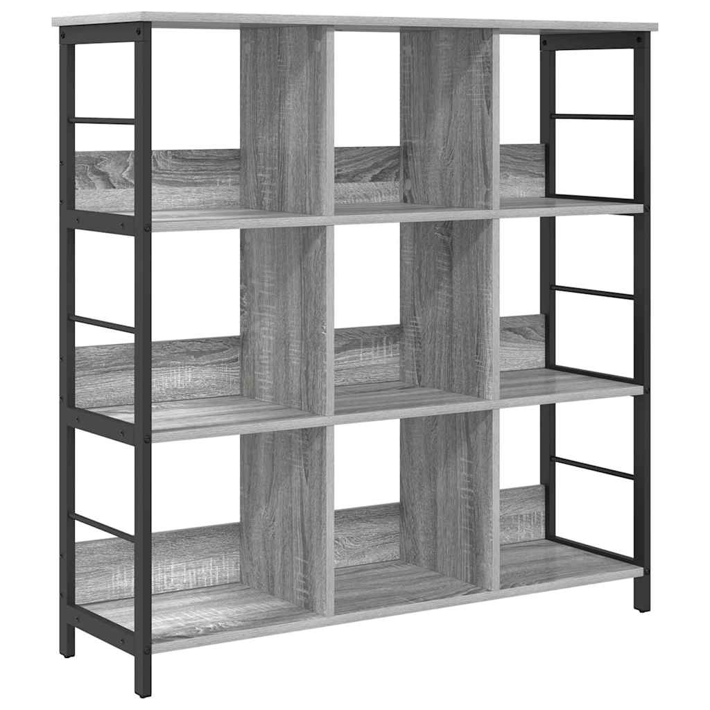Polica Siva Sonoma 102 x 32 x 104,5 cm Konstruirano drvo