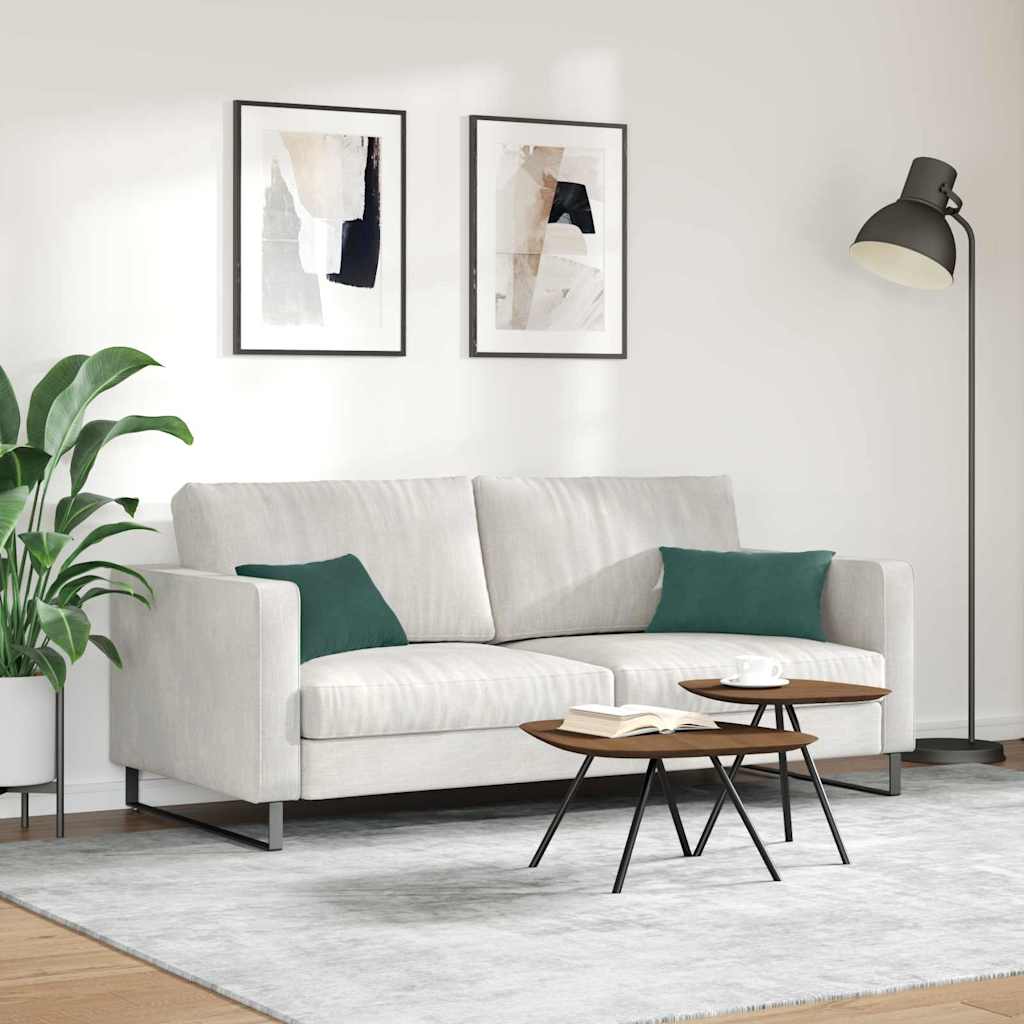 Jastučići za sofu 2 pcs Tamnozelena 50 x 30 cm Kordura tekstil