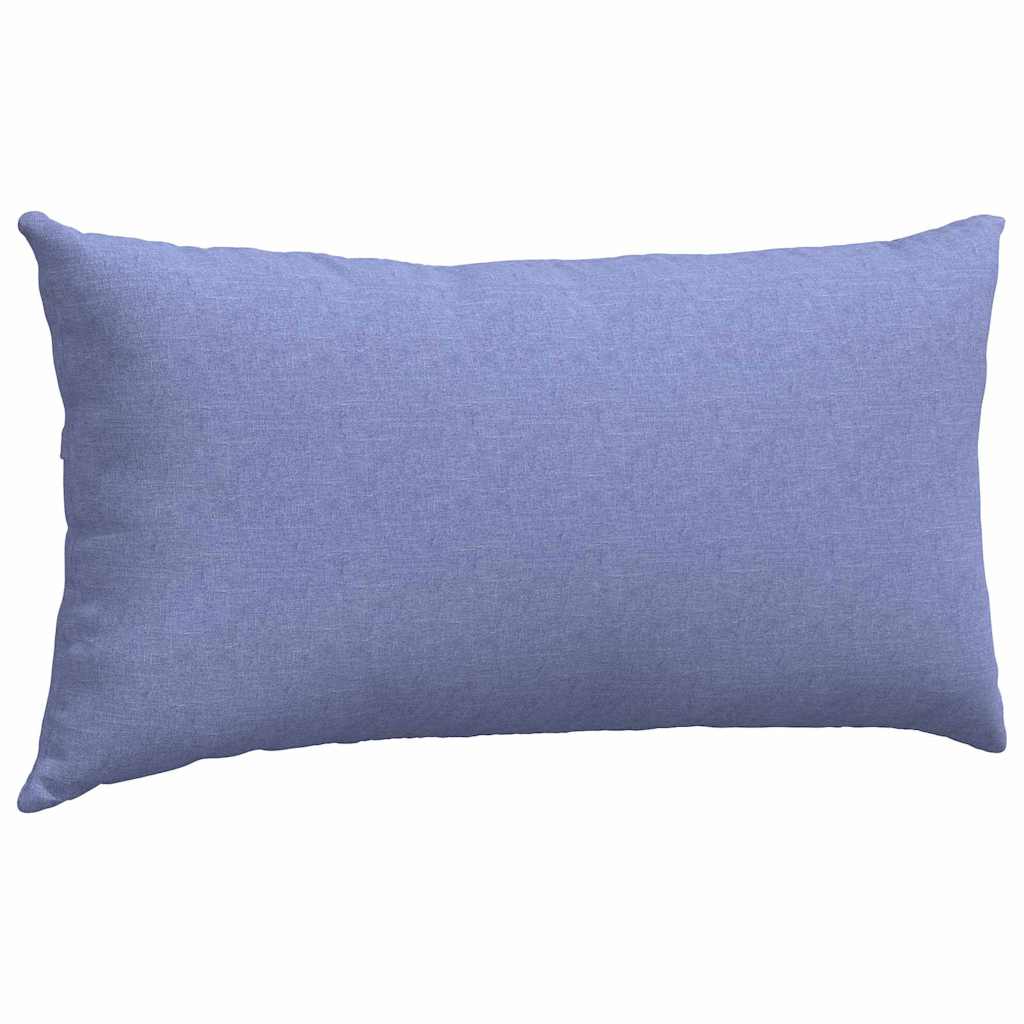 Jastučići za sofu 2 pcs Traper plava 80 x 40 cm tkanina