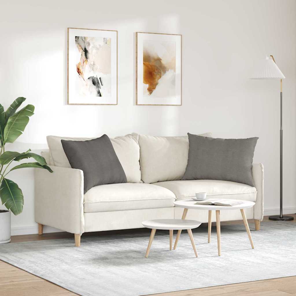 Jastučići za sofu 2 pcs Svijetlo siva 70 x 50 cm