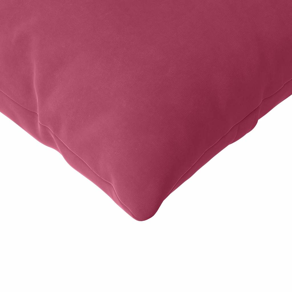 Jastučići za sofu 2 pcs Vinska crvena 120 x 40 cm
