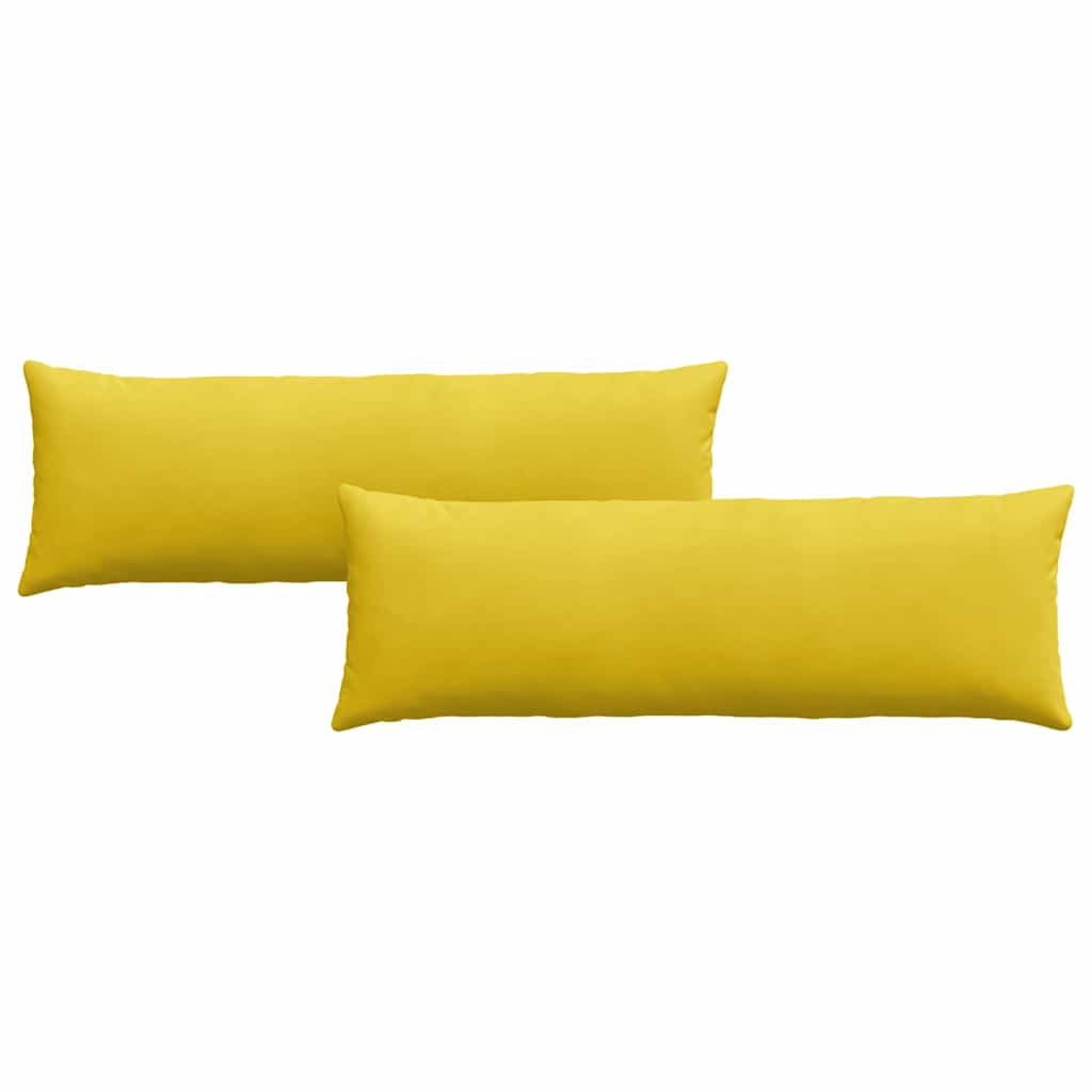 Jastučići za sofu 2 pcs Žuta 120 x 40 cm Kordura tekstil
