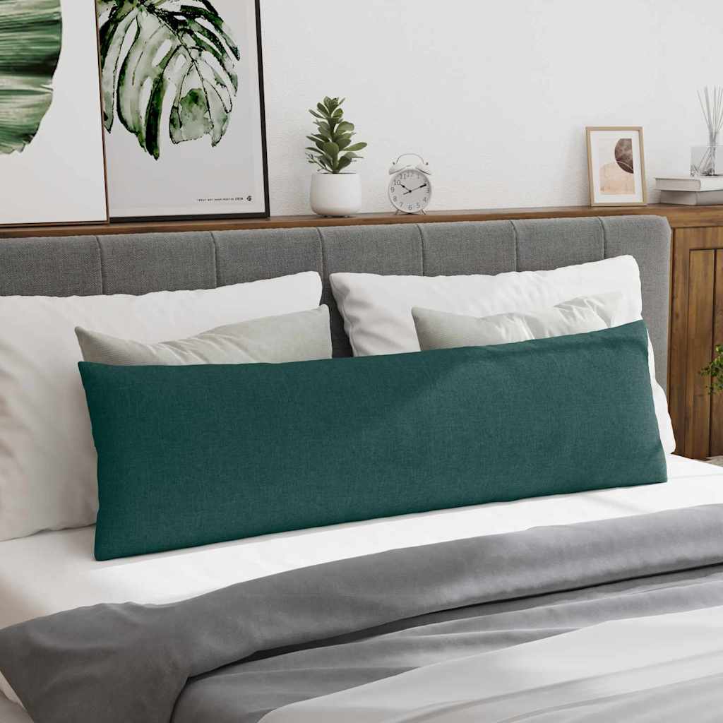 Jastučići za sofu 2 pcs Tamnozelena 145 x 40 cm tkanina
