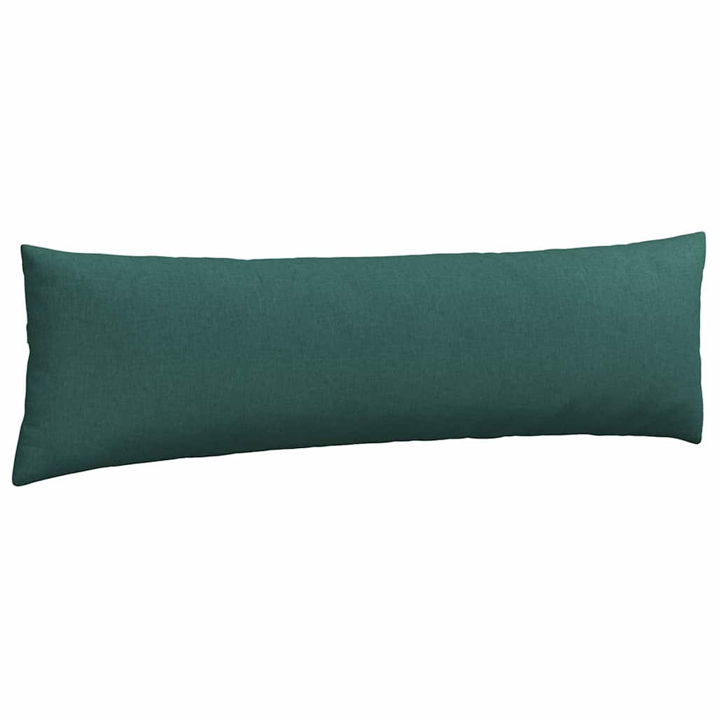 Jastučići za sofu 2 pcs Tamnozelena 145 x 40 cm tkanina
