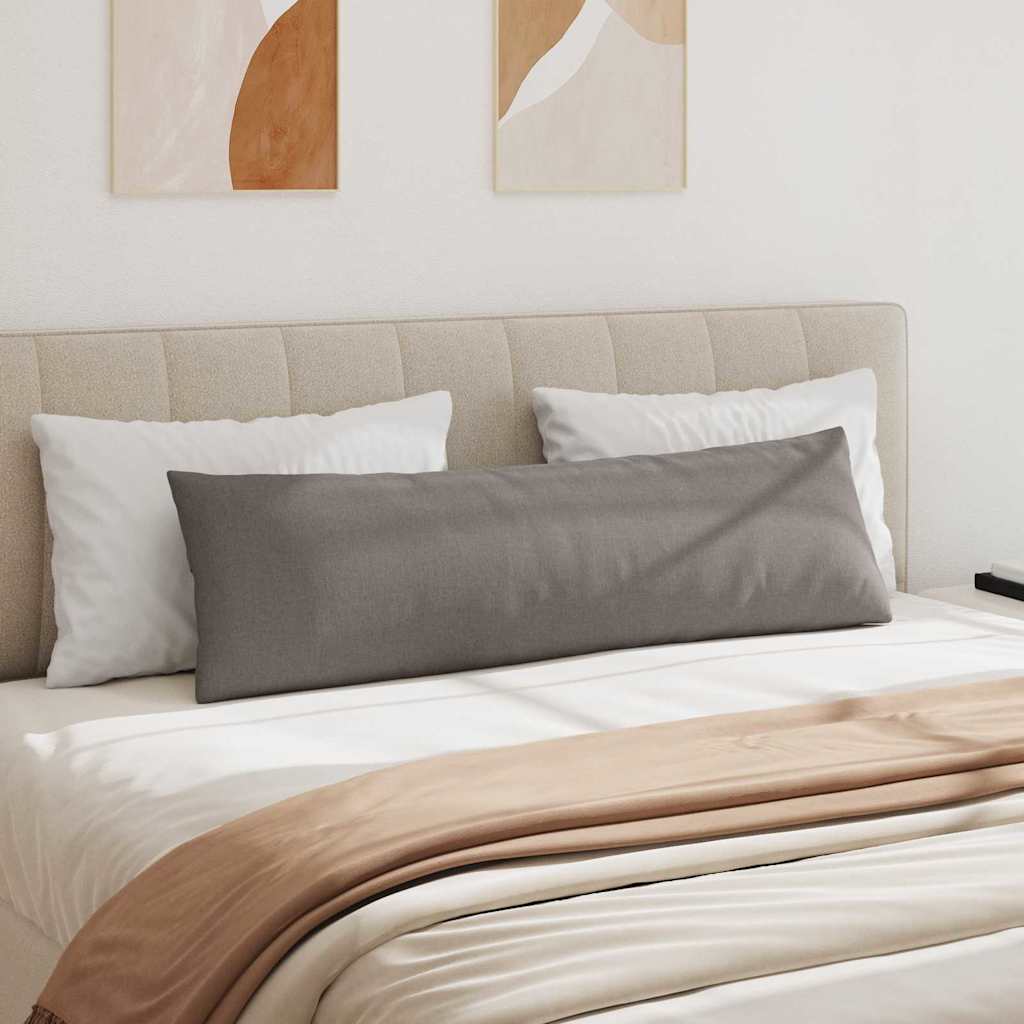 Jastučići za sofu 2 pcs Sivo-smeđa 145 x 40 cm tkanina