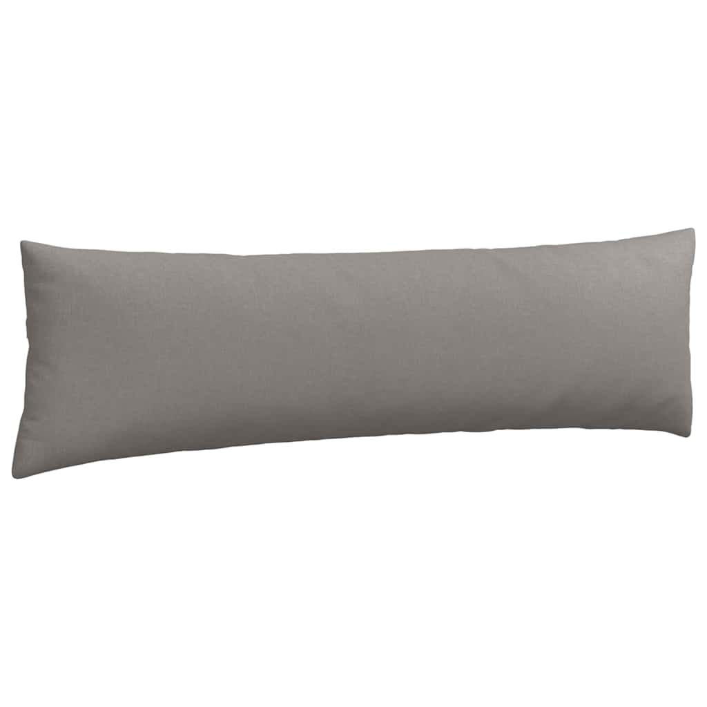 Jastučići za sofu 2 pcs Sivo-smeđa 145 x 40 cm tkanina