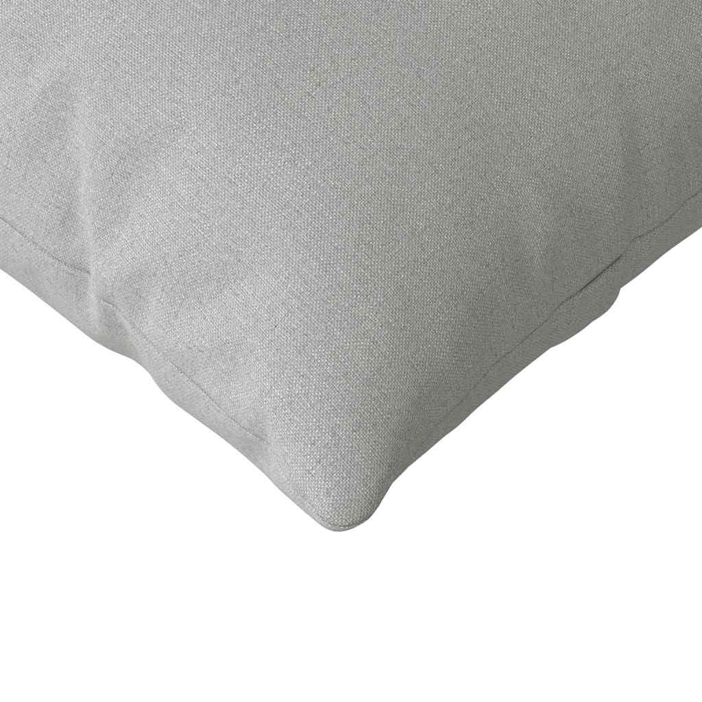 Jastučići za sofu 2 pcs Oblačnosiva 145 x 40 cm tkanina