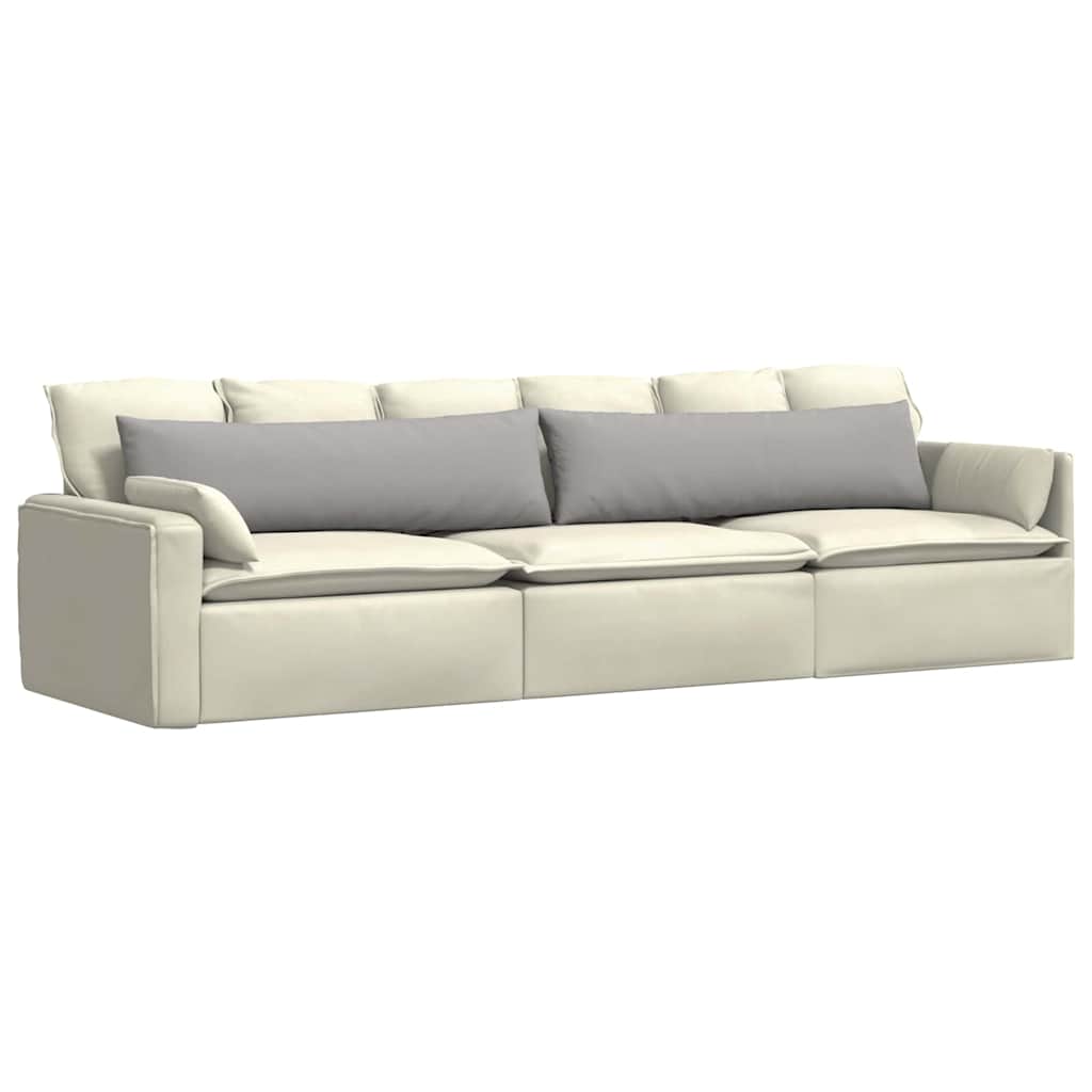 Jastučići za sofu 2 pcs Oblačnosiva 145 x 40 cm tkanina