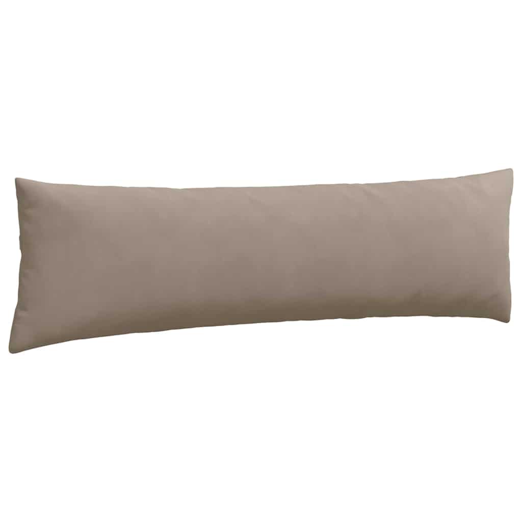 Jastučići za sofu 2 pcs Sivo-smeđa 145 x 40 cm tkanina