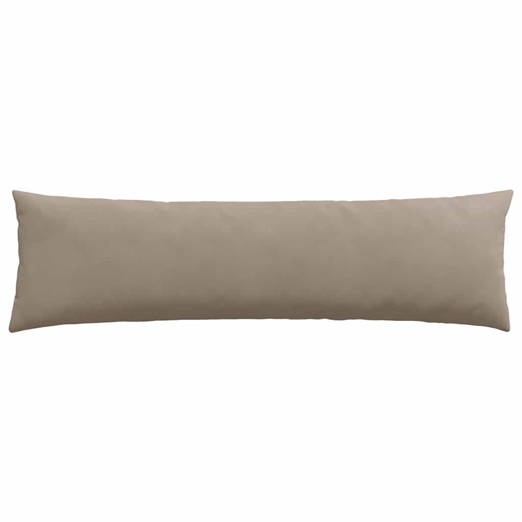 Jastučići za sofu 2 pcs Sivo-smeđa 145 x 40 cm tkanina