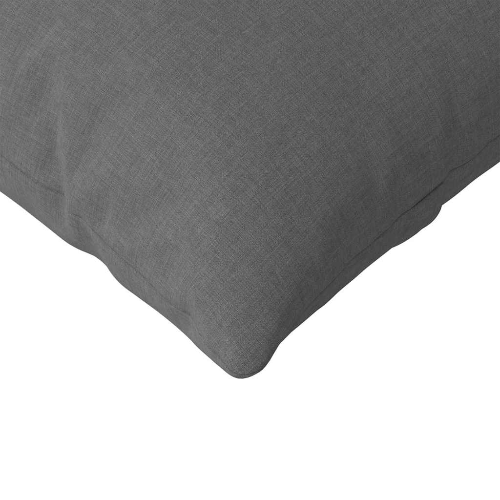 Jastučići za sofu 2 pcs Tamno siva 200 x 40 cm tkanina