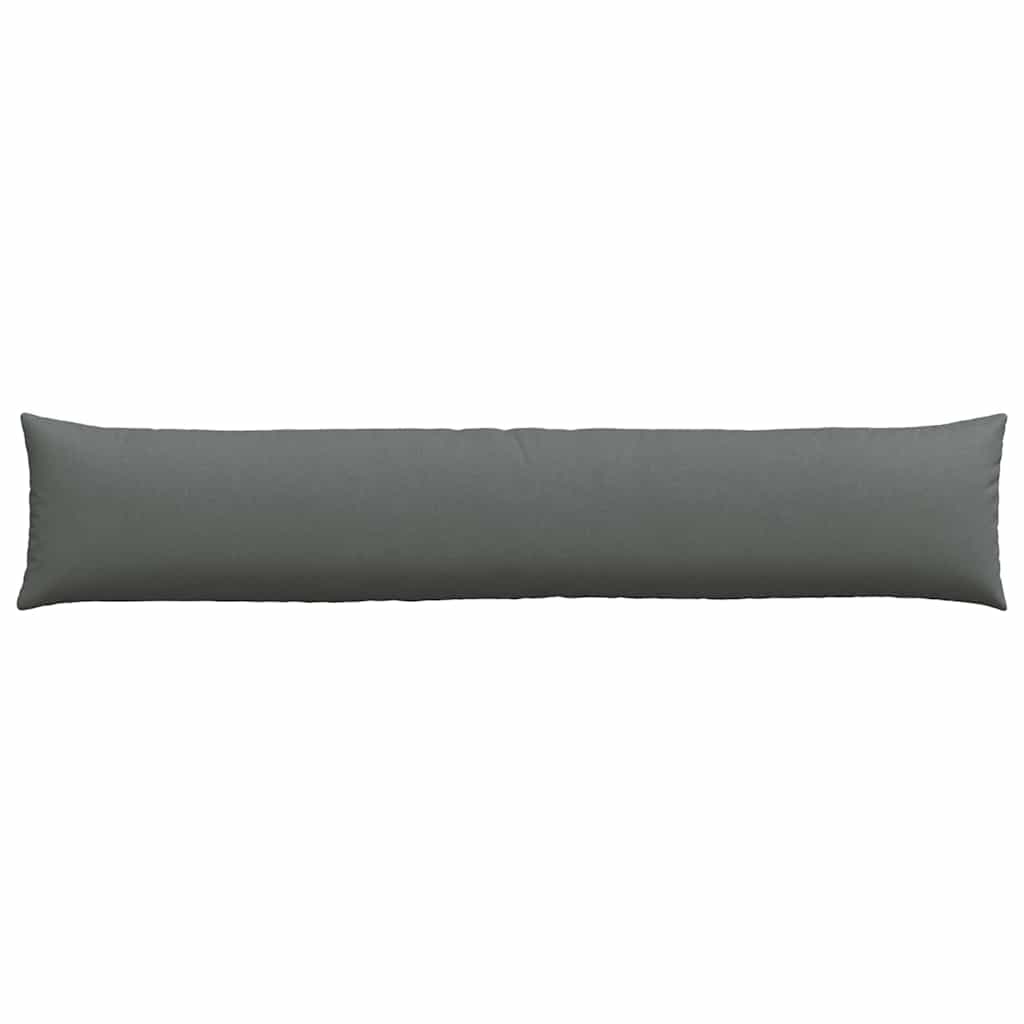 Jastučići za sofu 2 pcs Tamno siva 200 x 40 cm tkanina