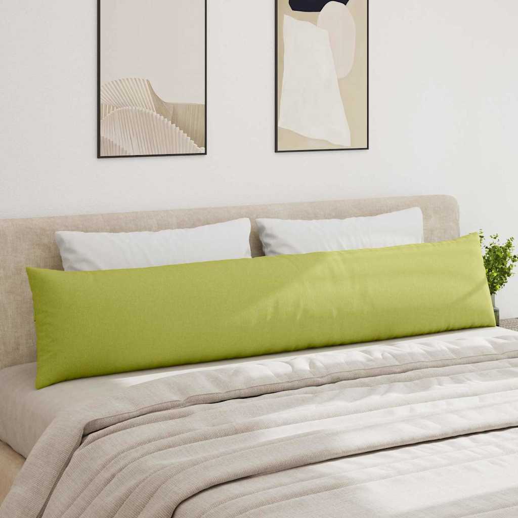 Jastučići za sofu 2 pcs Svijetlo zelena 200 x 40 cm tkanina