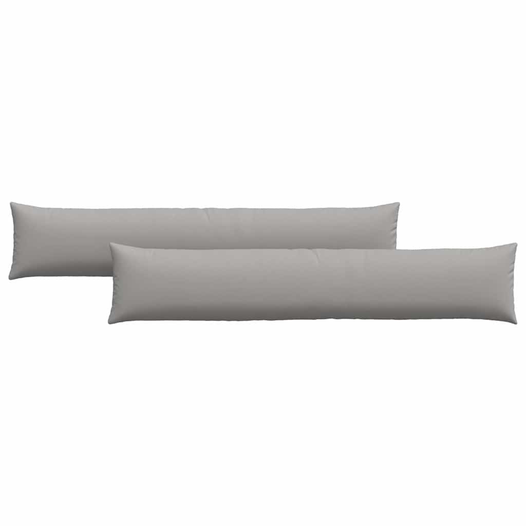 Jastučići za sofu 2 pcs Oblačnosiva 200 x 40 cm tkanina
