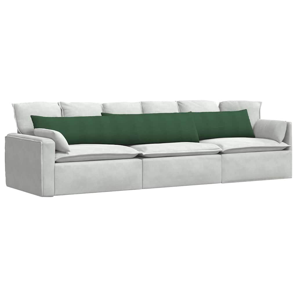 Jastučići za sofu 2 pcs Tamnozelena 200 x 40 cm Kordura tekstil