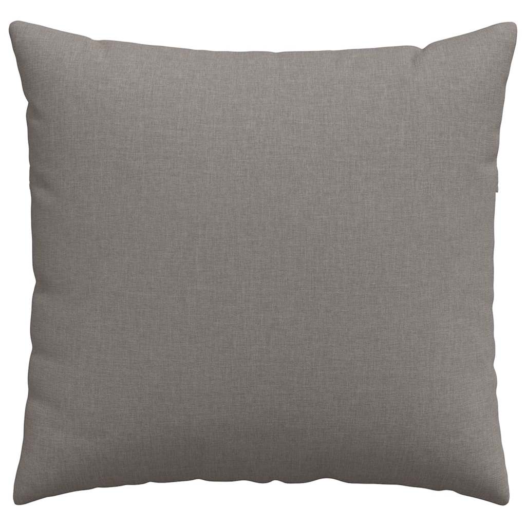 Jastučići za sofu 2 pcs Sivo-smeđa 45 x 45 cm tkanina