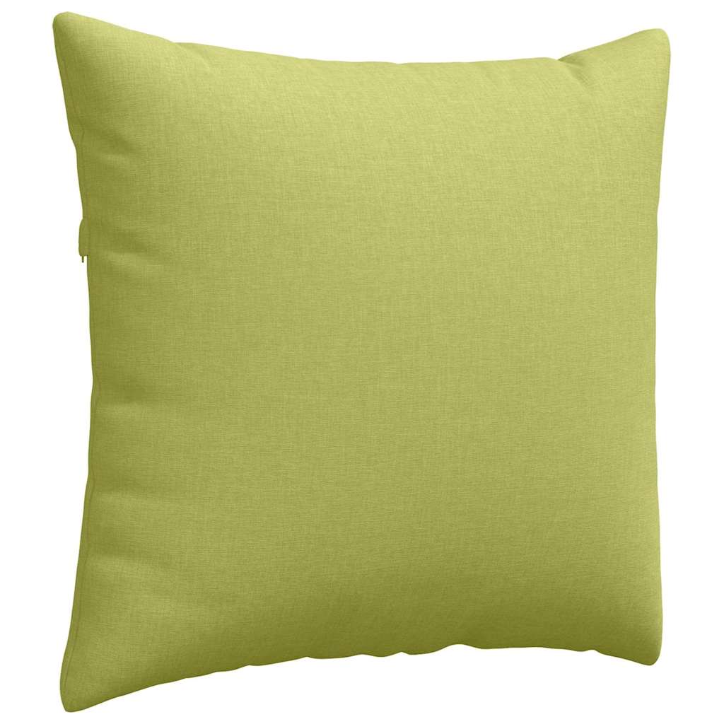 Jastučići za sofu 2 pcs Svijetlo zelena 45 x 45 cm tkanina