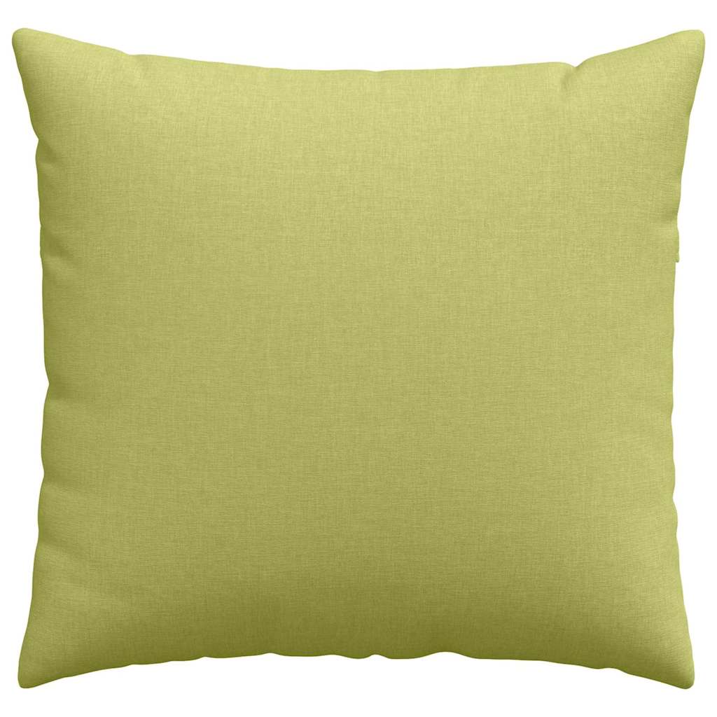 Jastučići za sofu 2 pcs Svijetlo zelena 45 x 45 cm tkanina