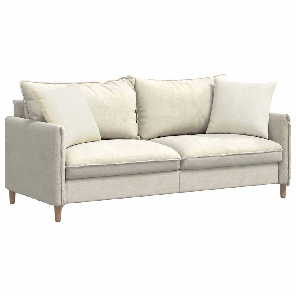 Jastučići za sofu 2 pcs Krema 45 x 45 cm Kordura tekstil