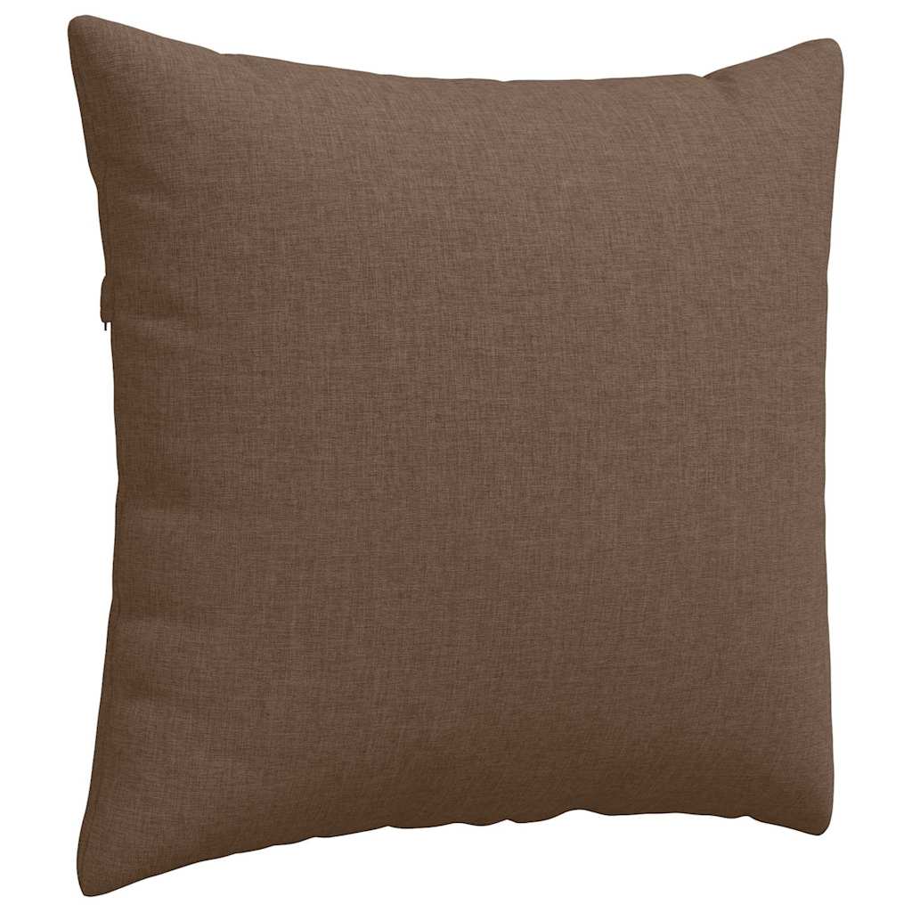Jastučići za sofu 2 pcs Smeđa 50 x 50 cm tkanina