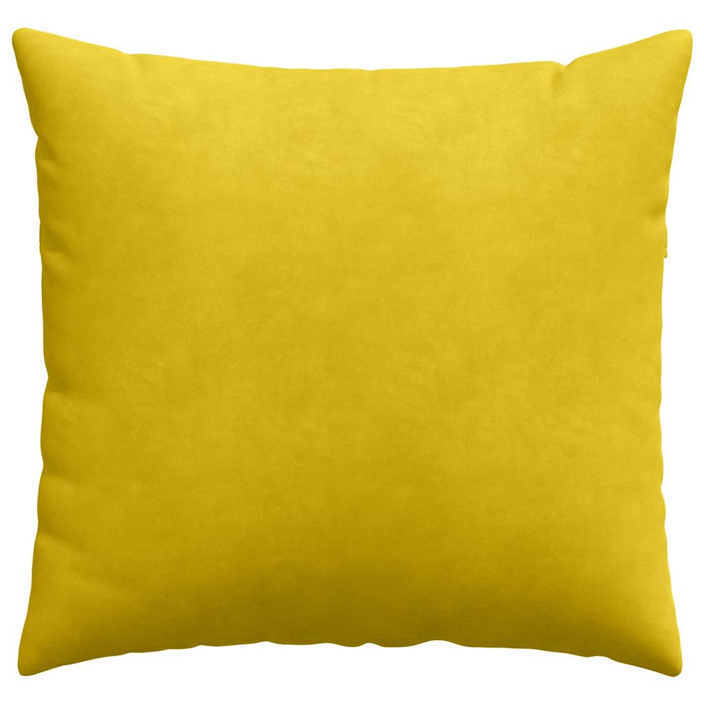 Jastučići za sofu 2 pcs Žuta 50 x 50 cm Kordura tekstil