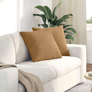 Jastučići za sofu 2 pcs Smeđa 50 x 50 cm Kordura tekstil