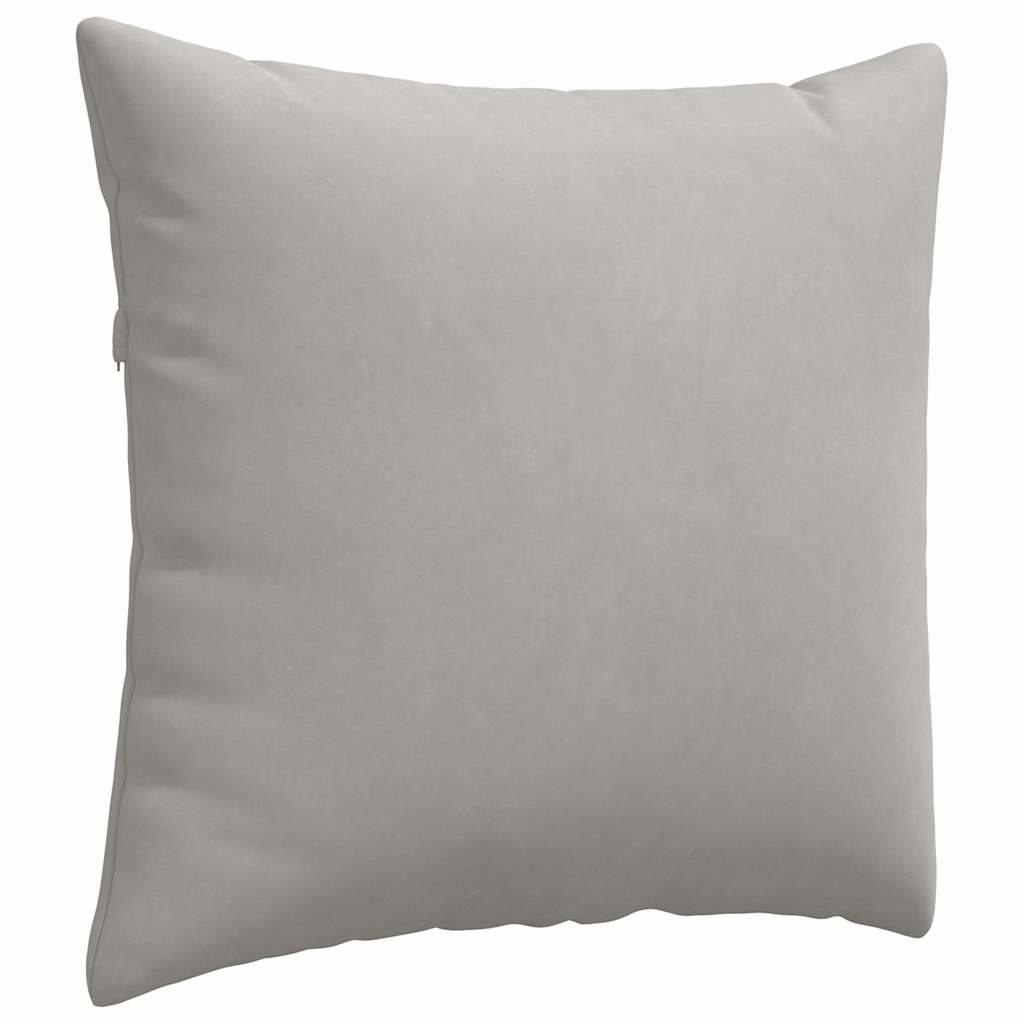 Jastučići za sofu 2 pcs Svijetlo siva 50 x 50 cm tkanina
