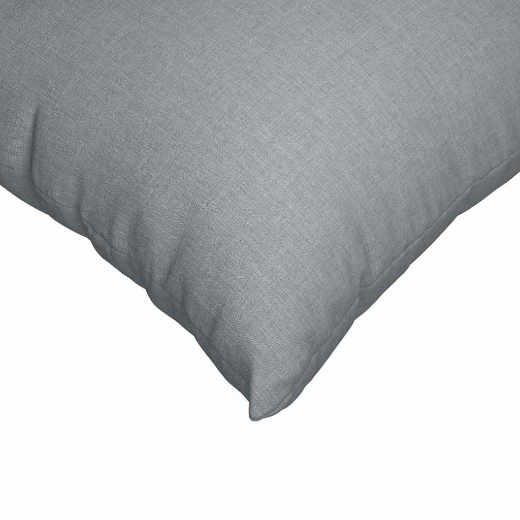 Jastučići za sofu 2 pcs Svijetlo siva 60 x 60 cm tkanina