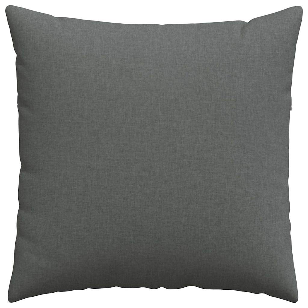 Jastučići za sofu 2 pcs Tamno siva 60 x 60 cm tkanina
