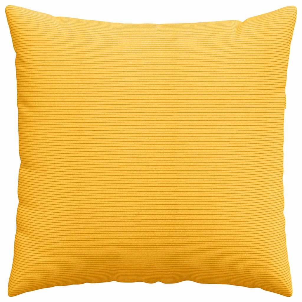 Jastučići za sofu 2 pcs Svijetlo žuta 60 x 60 cm
