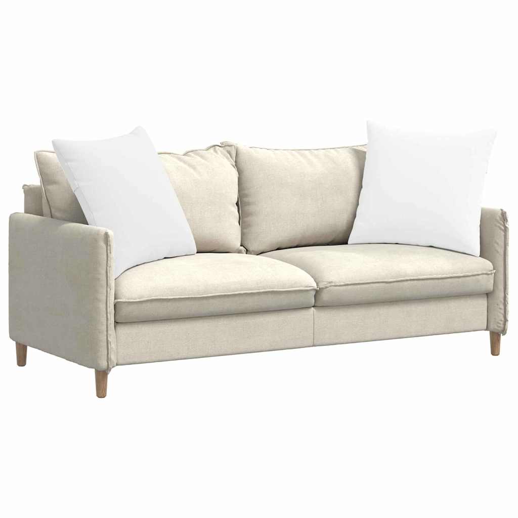 Jastučići za sofu 2 pcs Bijelo 80 x 80 cm tkanina