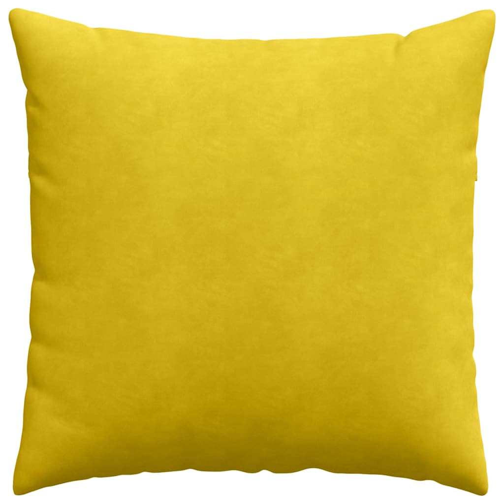 Jastučići za sofu 2 pcs Žuta 80 x 80 cm Kordura tekstil
