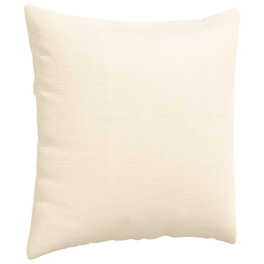 Jastučići za sofu 2 pcs Krema 80 x 80 cm Kordura tekstil
