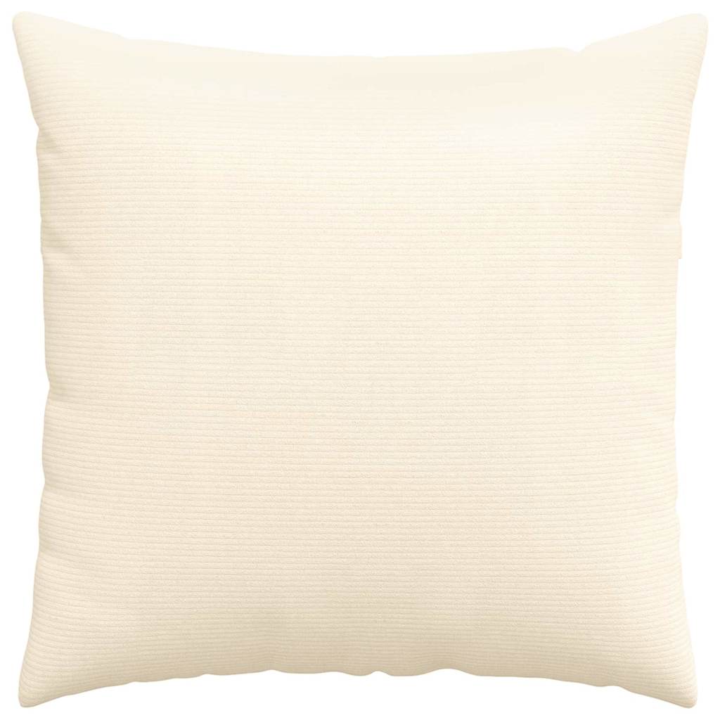 Jastučići za sofu 2 pcs Krema 80 x 80 cm Kordura tekstil