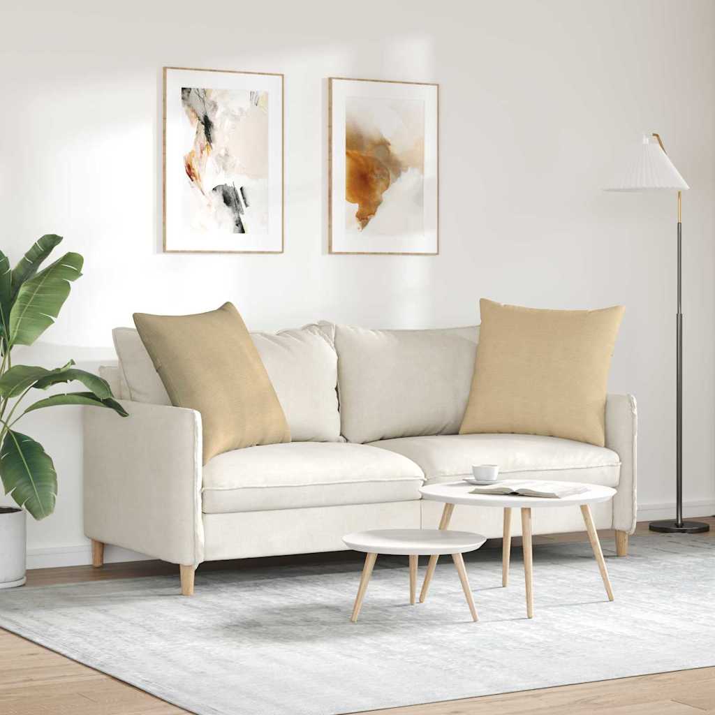 Jastučići za sofu 2 pcs Siva zelena 80 x 80 cm Kordura tekstil