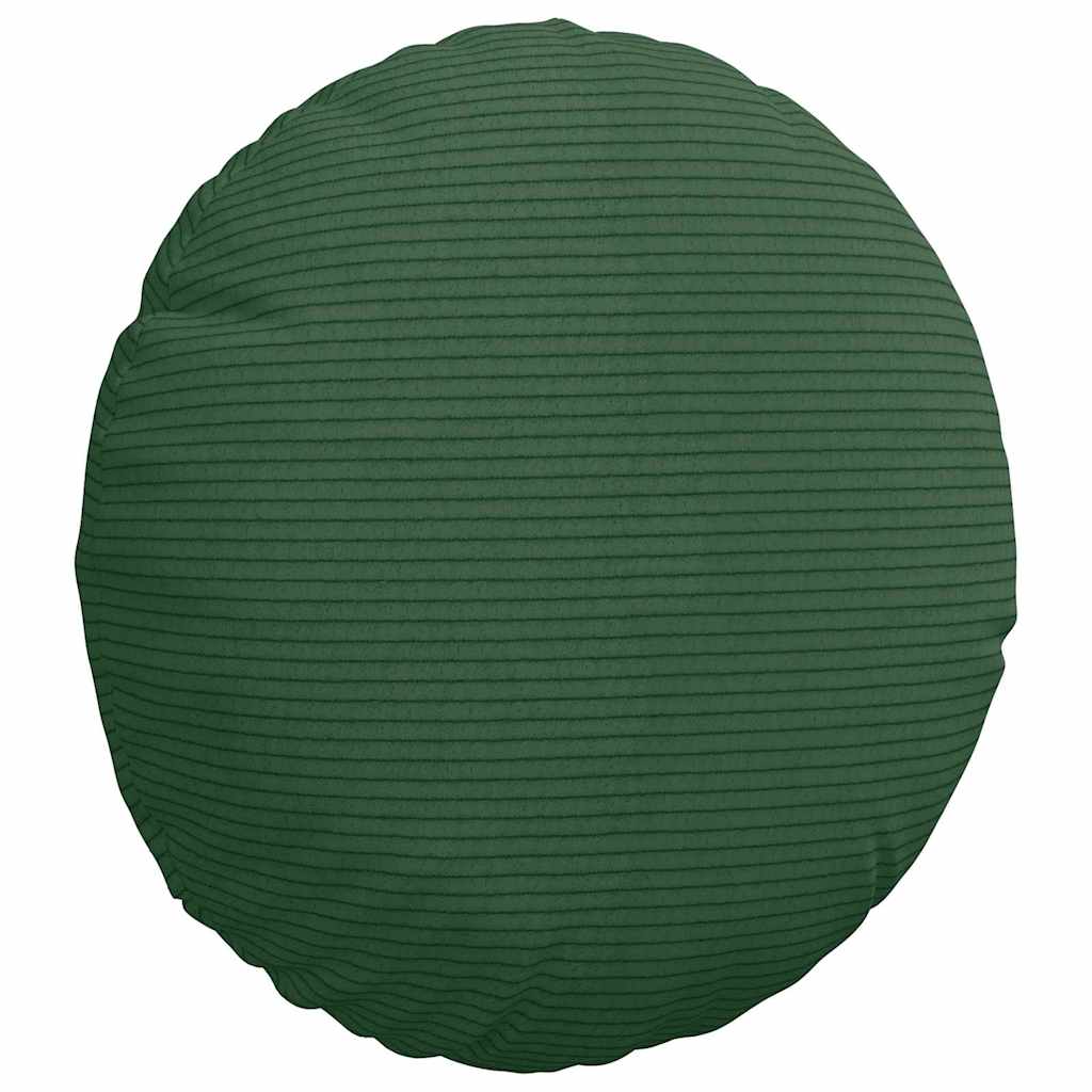 Jastučići za sjedenje 2 pcs Tamnozelena Ø30 x 13 cm