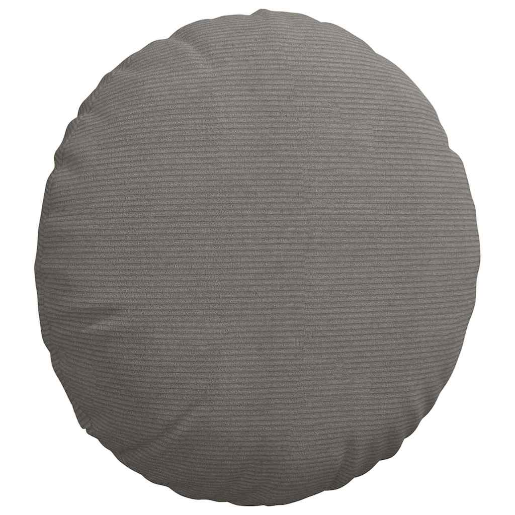 Jastučići za sjedenje 2 pcs Svijetlo siva Ø50 x 19 cm