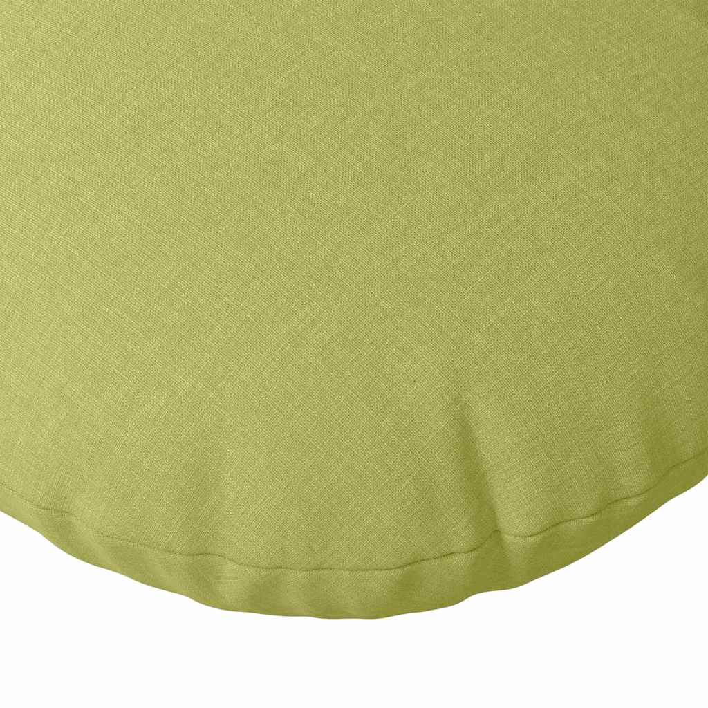 Jastučići za sjedenje 2 pcs Svijetlo zelena Ø80 x 29 cm tkanina