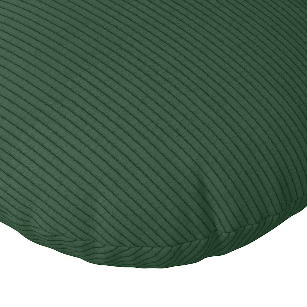 Jastučići za sjedenje 2 pcs Tamnozelena Ø 80 cm Kordura tekstil