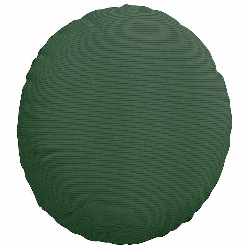 Jastučići za sjedenje 2 pcs Tamnozelena Ø 80 cm Kordura tekstil