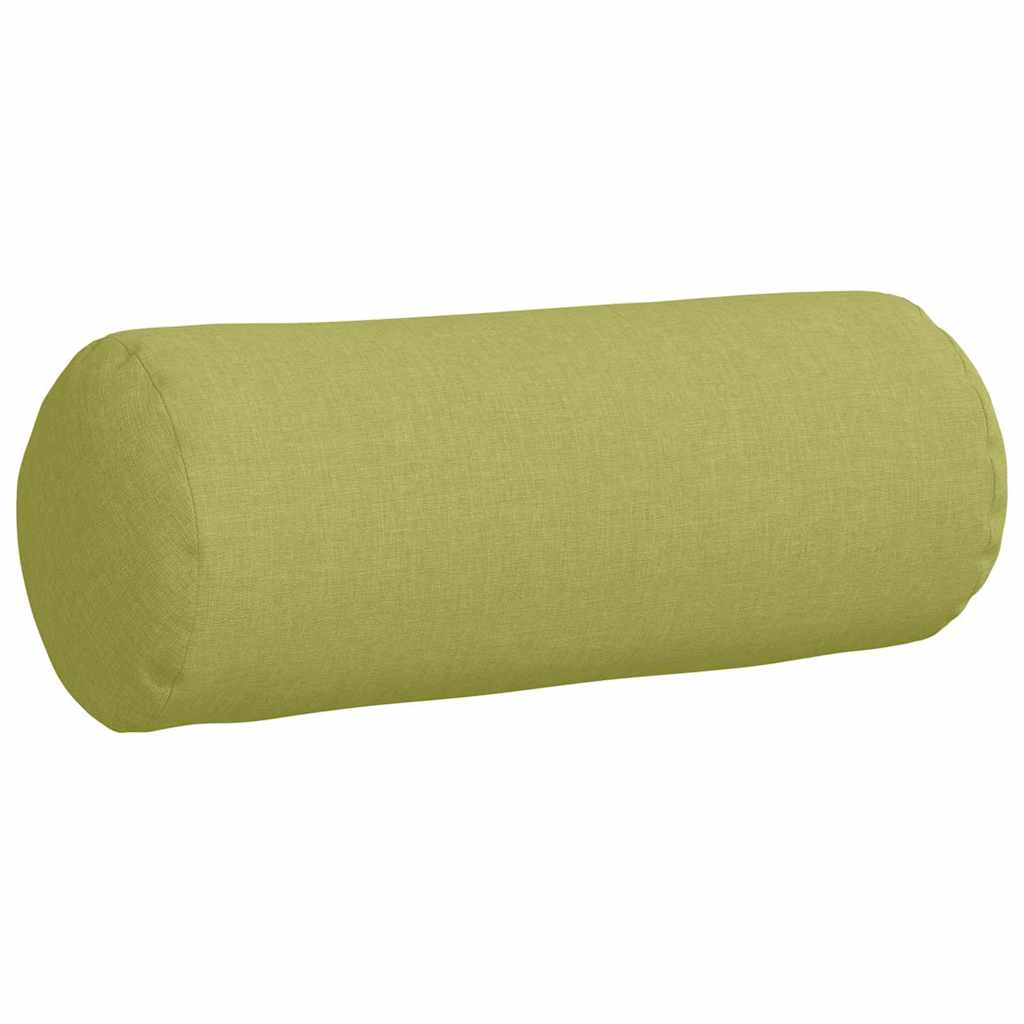 Valjkasti jastučići 2 pcs Svijetlo zelena Ø 15 x 40 cm tkanina