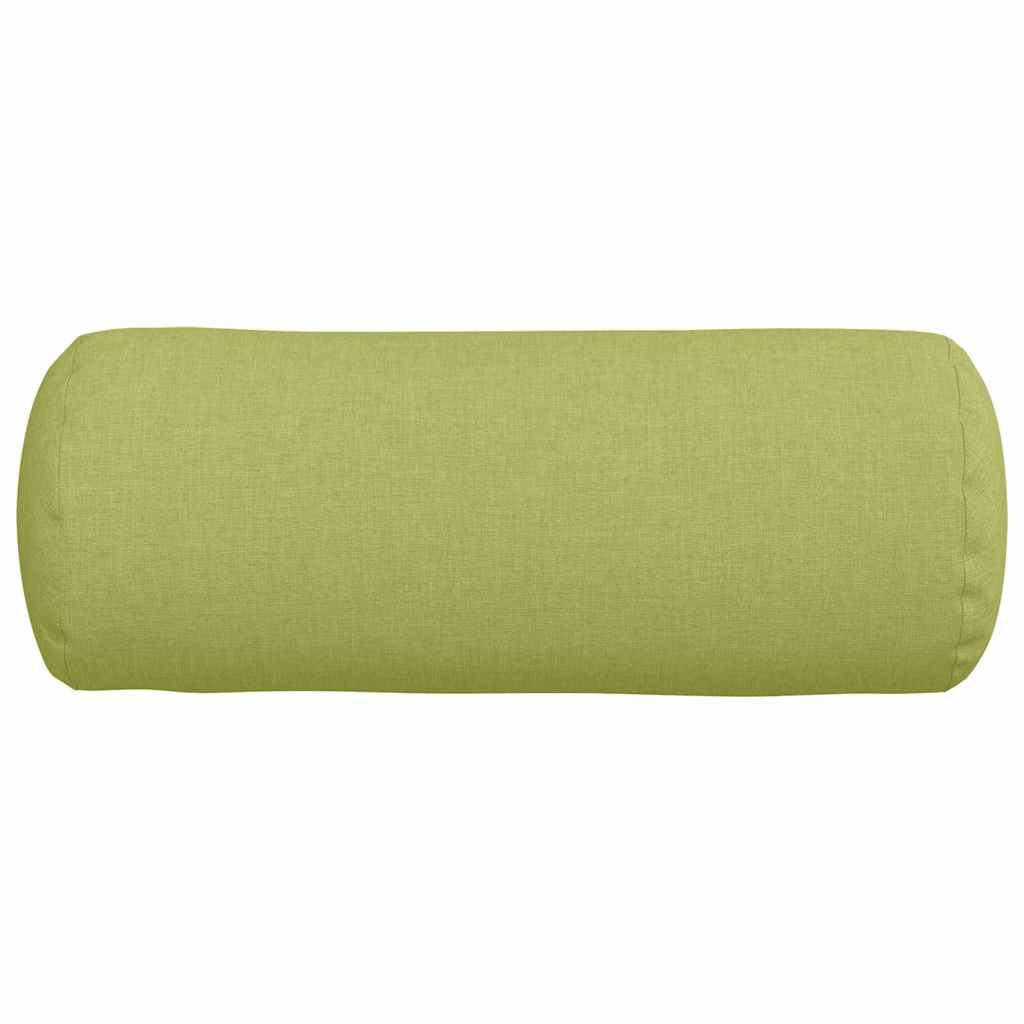 Valjkasti jastučići 2 pcs Svijetlo zelena Ø 15 x 40 cm tkanina