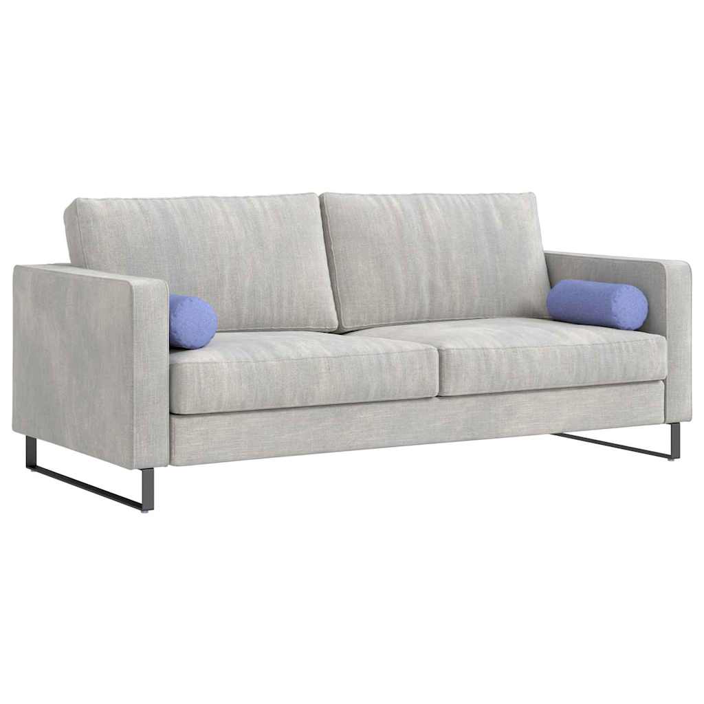 Valjkasti jastučići 2 pcs Traper plava Ø 15 x 40 cm tkanina