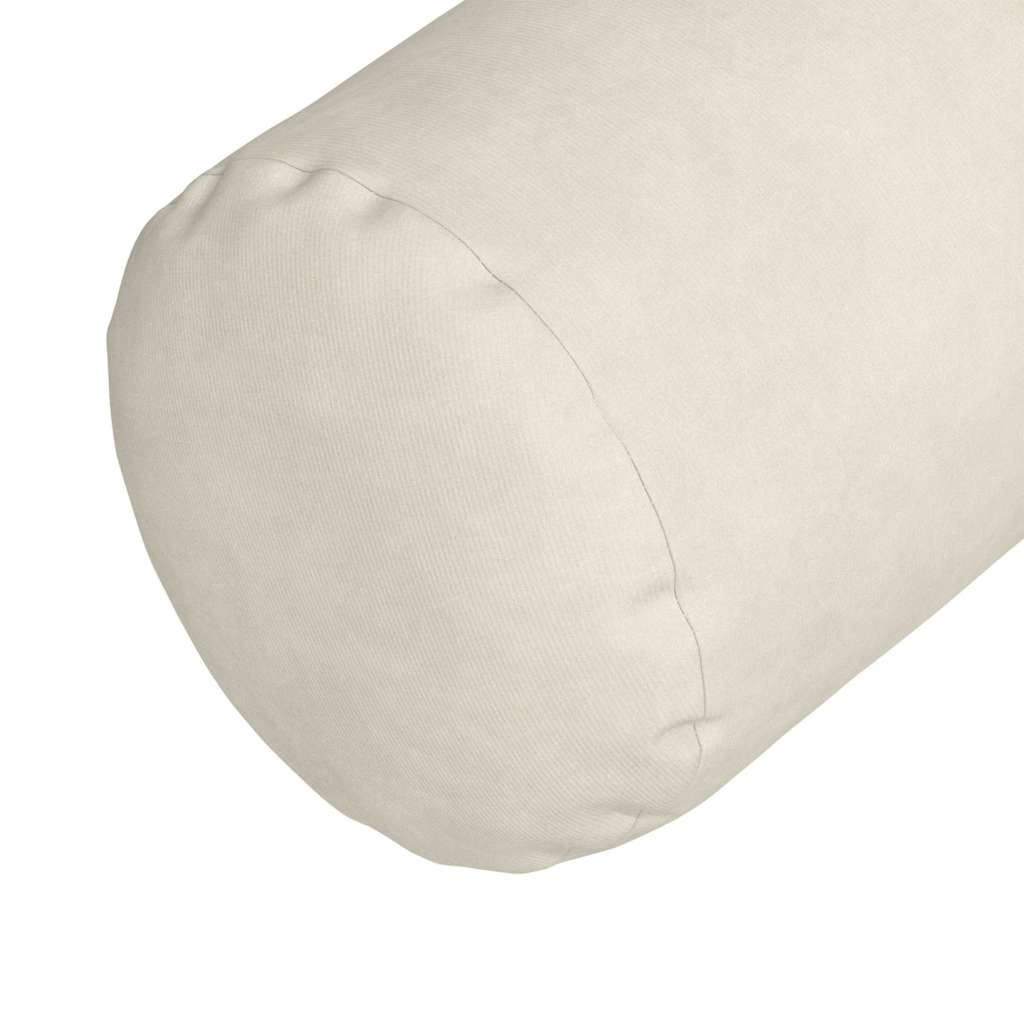 Valjkasti jastučići 2 pcs Krema Ø 25 x 70 cm Kordura tekstil