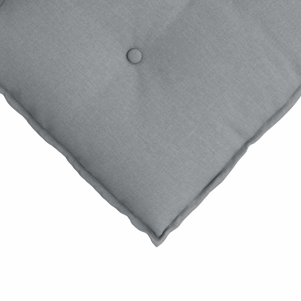 Jastuk za leđa Svijetlo siva 50 x 19 x 45 cm tkanina