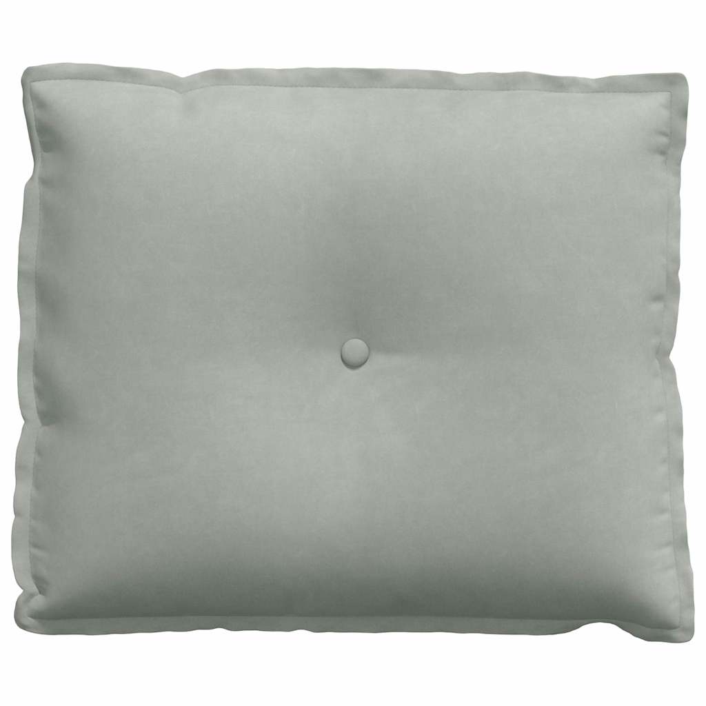 Jastuk za leđa Svijetlo siva 60 x 50 cm Kordura tekstil